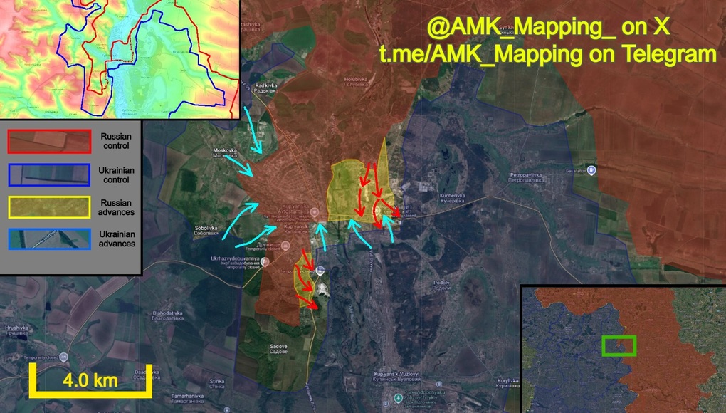 Chiến sự Ukraine 16/11: Nga tiếp tục siết chặt vòng kim cô ở Pokrovsk - 12 Chiến sự Ukraine 16/11: Nga tiếp tục siết chặt vòng kim cô ở Pokrovsk - 12