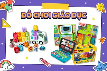 Đồ chơi giáo dục: Chìa khóa nuôi dưỡng EQ cho trẻ