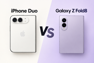 So sánh iPhone Duo và Samsung Galaxy Z Fold8