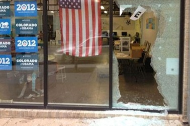 Trụ sở tranh cử của Tổng thống Obama bị nã đạn