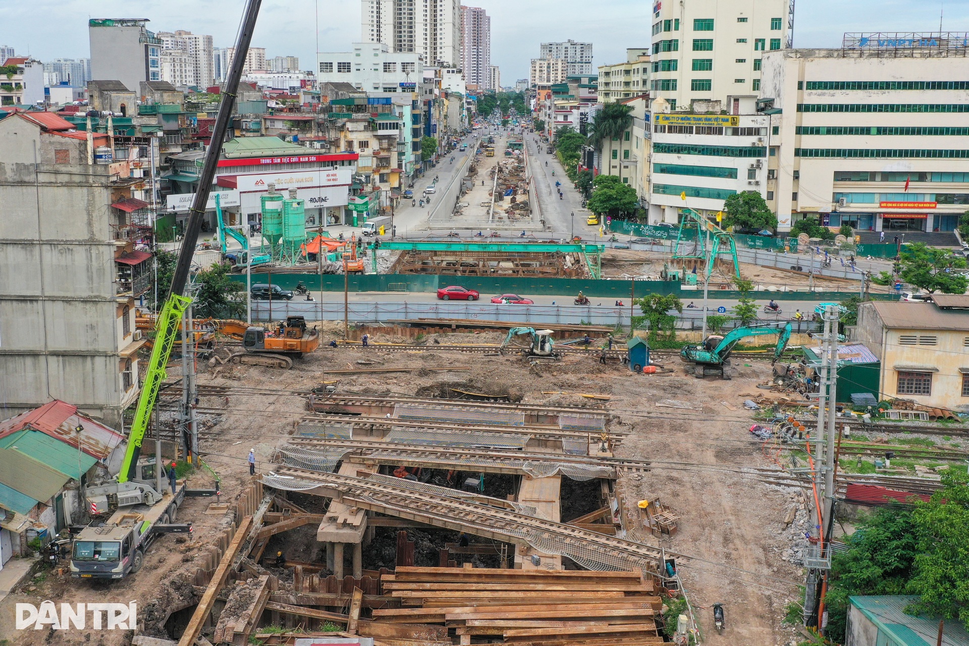 Hầm chui Kim Đồng - Giải Phóng lộ hình hài cơ bản sau gần 3 năm thi công - 12 Hầm chui Kim Đồng - Giải Phóng lộ hình hài cơ bản sau gần 3 năm thi công - 12