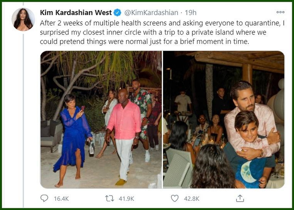 Kim Kardashian bị chỉ trích vì tổ chức sinh nhật xa hoa - 2 Kim Kardashian bị chỉ trích vì tổ chức sinh nhật xa hoa - 2