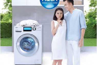Máy giặt lồng ngang: Đổ đầy khay 1 lần, giặt khoảng 20 lần