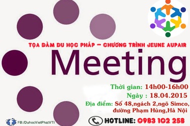 Tọa đàm Du học Pháp - Chương trình vừa học vừa làm