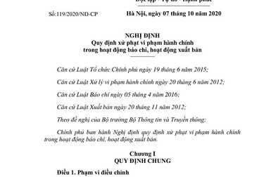 Quy định mới về xử phạt hành chính trong hoạt động phát thanh, truyền hình