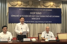 Trung tâm Báo chí lọt tốp 10 sự kiện nổi bật của TPHCM năm 2019