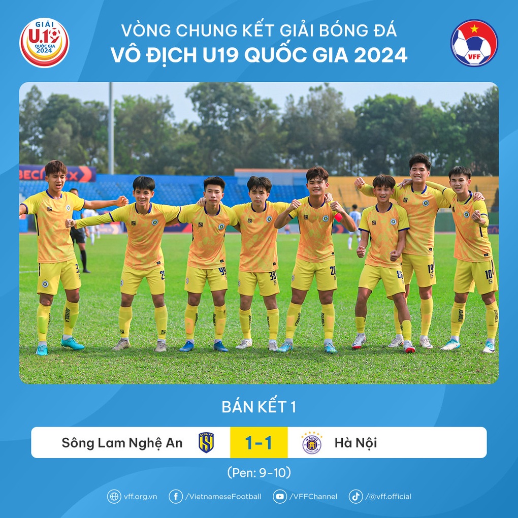 Hà Nội đối đầu Thể Công Viettel ở trận chung kết U19 Quốc gia 2024 - 3 Hà Nội đối đầu Thể Công Viettel ở trận chung kết U19 Quốc gia 2024 - 3