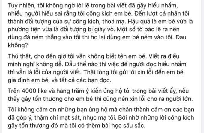 Nữ sinh viết văn dài 21 trang bị nói không não, tiến sĩ lên tiếng xin lỗi - 1