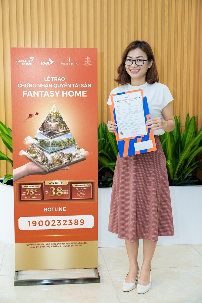 Nhà đầu tư tự hào với suất đầu tư cá nhân đầu tiên