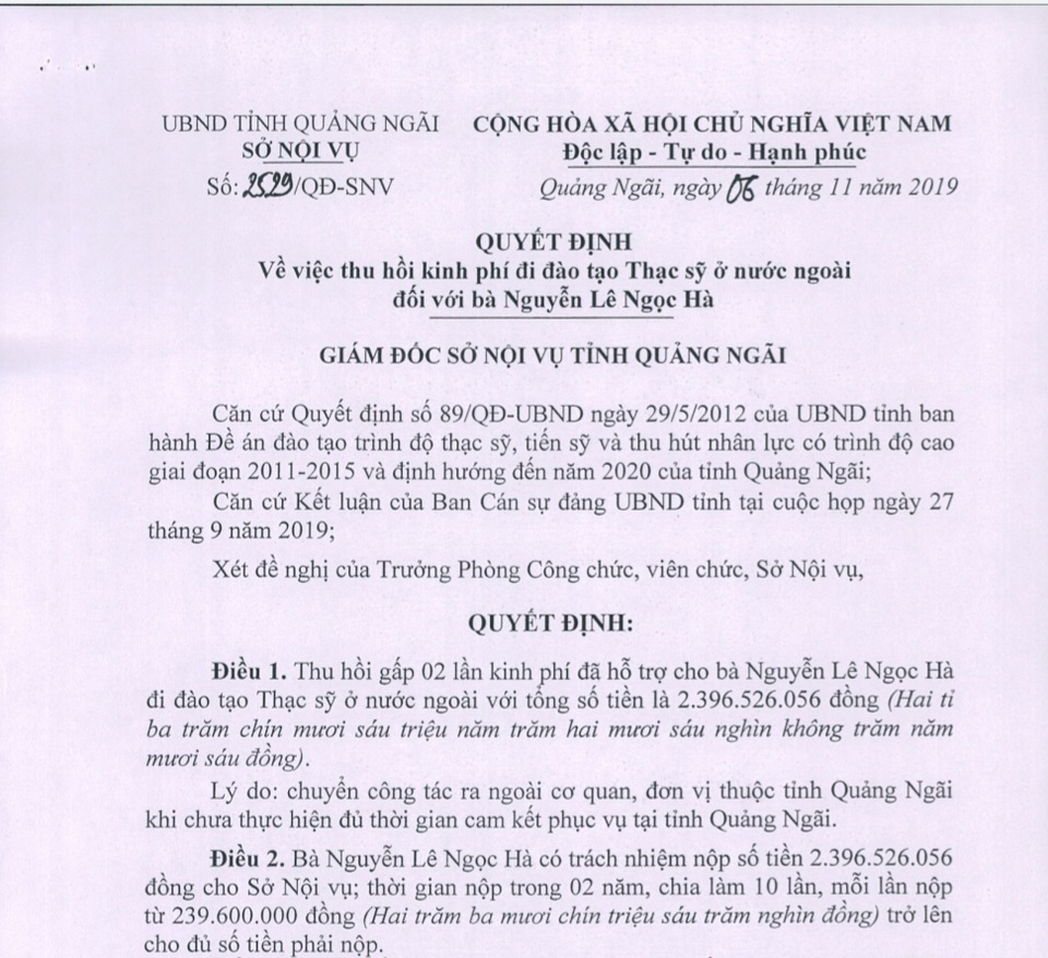 Du học bằng ngân sách nhưng không quay về: Thu hồi gấp đôi kinh phí có hợp lý? - 1 Du học bằng ngân sách nhưng không quay về: Thu hồi gấp đôi kinh phí có hợp lý? - 1