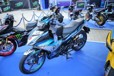 Dàn Exciter phong cách mãnh thú cực chất tại cuộc thi trang trí xe "Uy lực mãnh thú"