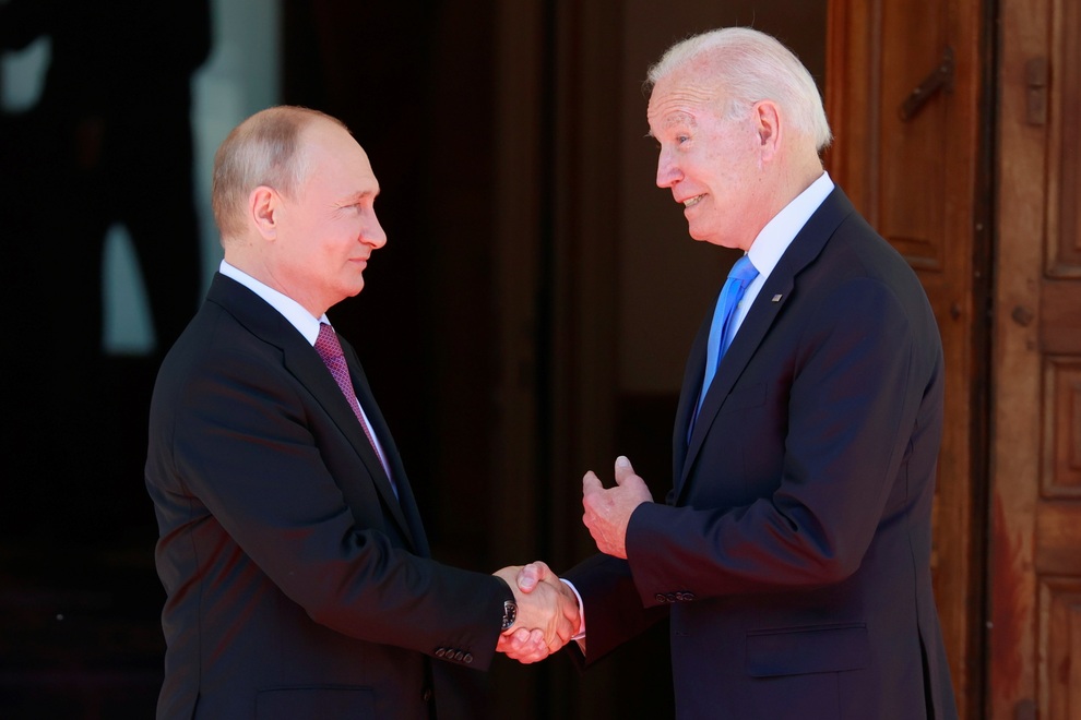 Ông Putin khen phong độ tuyệt vời của nhà đàm phán Biden - 1 Ông Putin khen phong độ tuyệt vời của nhà đàm phán Biden - 1
