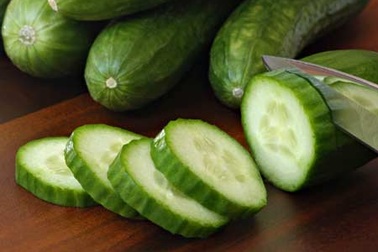 Dưa leo - Trợ thủ đánh tan quầng thâm mắt 