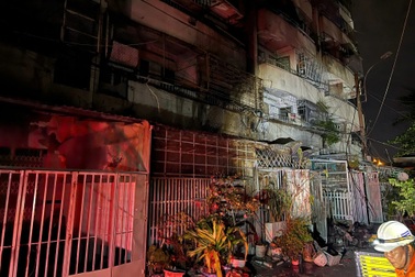 Chập dây điện máy sấy và tủ lạnh gây cháy cư xá Độc Lập làm 8 người chết