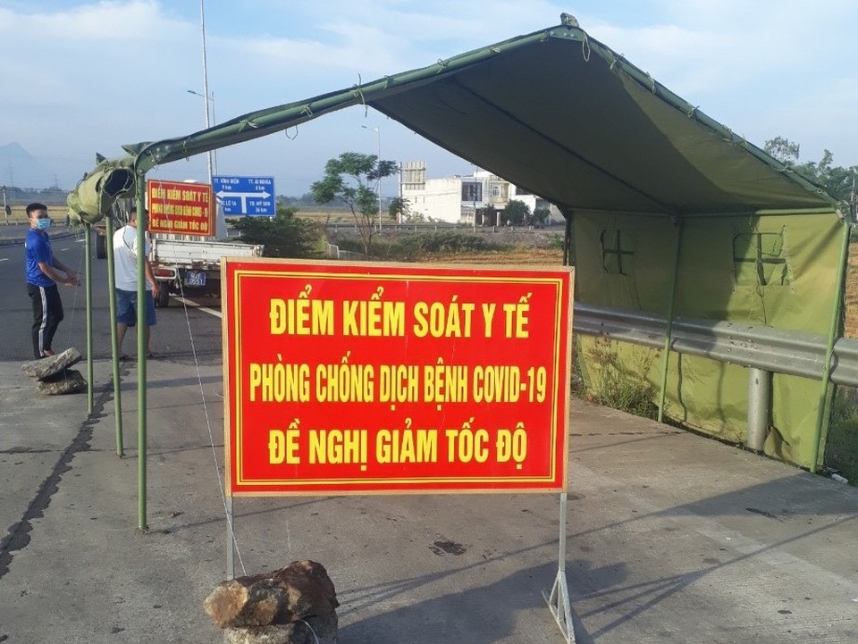 Quảng Nam lập 7 chốt kiểm soát Covid-19, người về từ Đà Nẵng phải cách ly - 1 Quảng Nam lập 7 chốt kiểm soát Covid-19, người về từ Đà Nẵng phải cách ly - 1