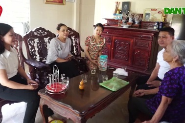 Bà Bùi Thị Mân - vợ liệt sĩ Lê Minh Tân