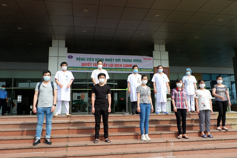 Thêm 8 bệnh nhân khỏi bệnh, Việt Nam chỉ còn 39 ca Covid-19 đang điều trị - 1 Thêm 8 bệnh nhân khỏi bệnh, Việt Nam chỉ còn 39 ca Covid-19 đang điều trị - 1