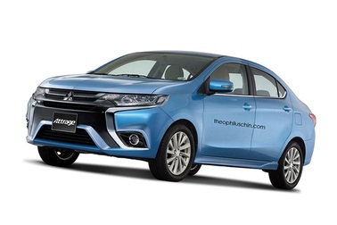 Mitsubishi Attrage nâng cấp sẽ thay đổi theo hướng nào?