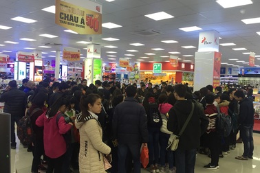 Điện máy giảm giá "sốc" ngay sau Tết