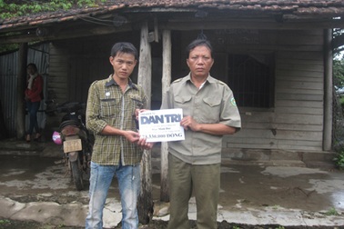 Hơn 73 triệu đồng đến với vợ chồng anh Đức