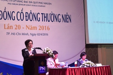 PNJ tổ chức thành công Đại hội Cổ đông thường niên lần thứ 20 – năm 2016
