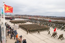 Quân đội Nga luyện tập cho Ngày chiến thắng