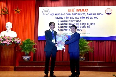 Hoàn tất khảo sát đánh giá ngoài tại HV Báo chí và Tuyên truyền