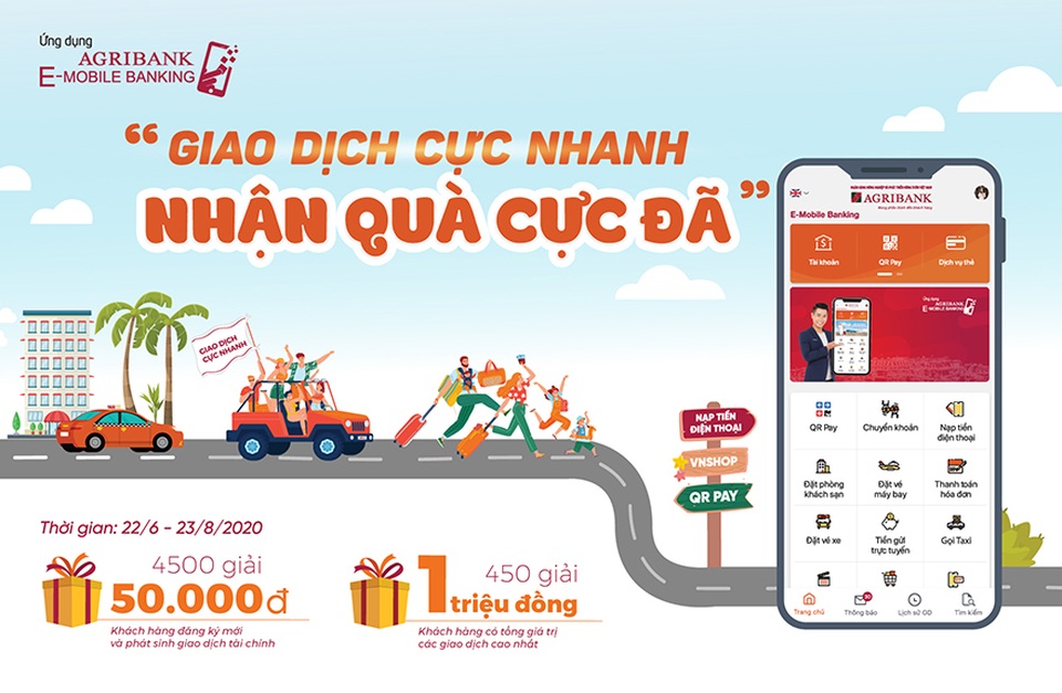 Nhiều ưu đãi từ Agribank từ “Ngày không dùng tiền mặt” - 3 Nhiều ưu đãi từ Agribank từ “Ngày không dùng tiền mặt” - 3