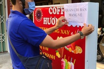Đà Nẵng dừng việc kinh doanh ăn uống, kể cả bán mang về