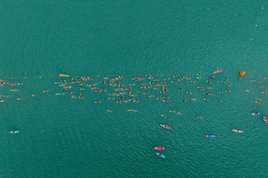 Aqua Warriors Hạ Long Bay 2025: 1.200 vận động viên mua bib sau giai đoạn mở bán đầu tiên