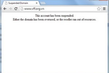 Đến lượt trang web Liên đoàn Bóng đá Việt Nam bị hacker tấn công