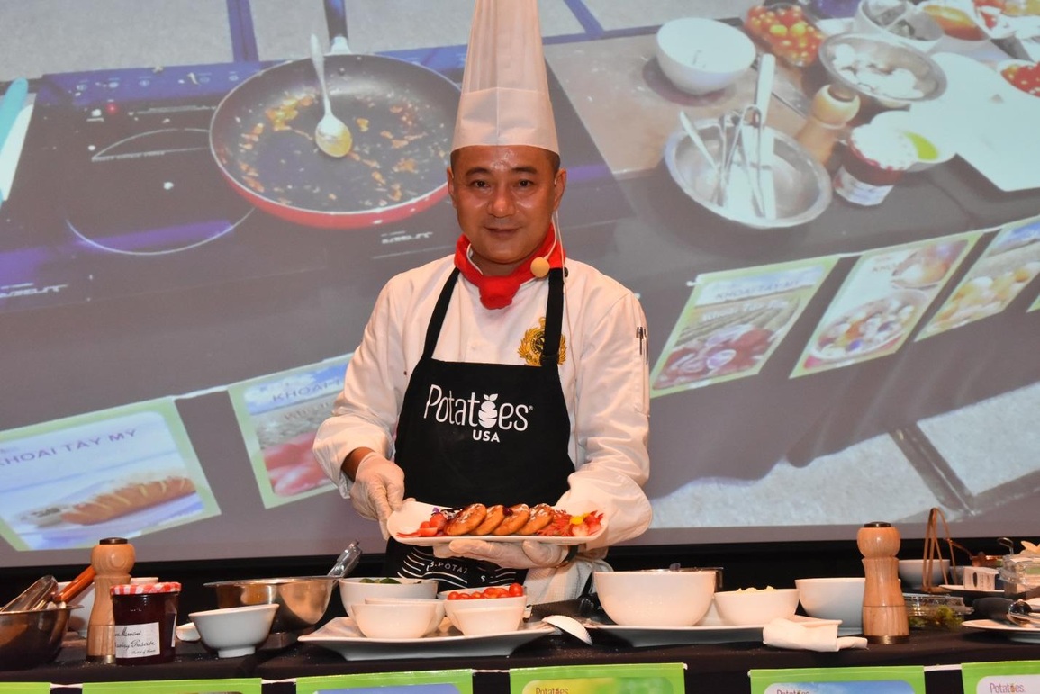 Trao ngàn yêu thương đến phụ nữ Việt Nam - món ngon với khoai tây Mỹ - 1 Trao ngàn yêu thương đến phụ nữ Việt Nam - món ngon với khoai tây Mỹ - 1