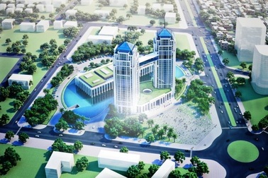 Tháp đôi trung tâm hành chính – 10 năm vẫn... chưa làm gì