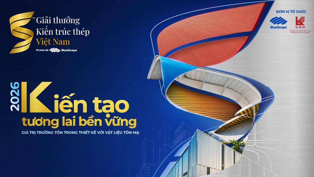 NS BlueScope Việt Nam khởi động Giải thưởng Kiến trúc Thép Việt Nam 2026 - 1