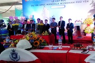Apec Group cất nóc dự án Apec Mandala Wyndham Phú Yên
