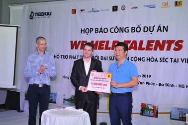 Ra mắt quỹ hỗ trợ tài năng trẻ “We Help Talents”