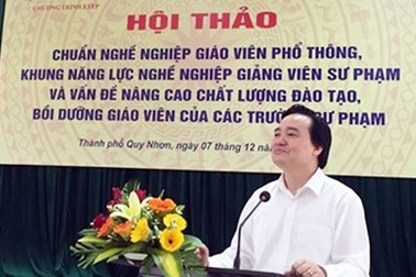 Bộ trưởng Giáo dục: Cần thay đổi chuẩn giáo viên