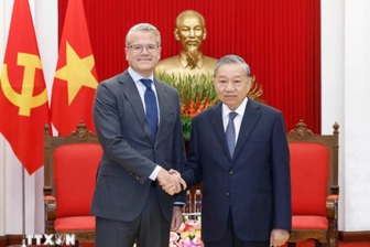 Tổng Bí thư khuyến khích Tập đoàn A.P. Moller-Maersk đầu tư vào kinh tế biển