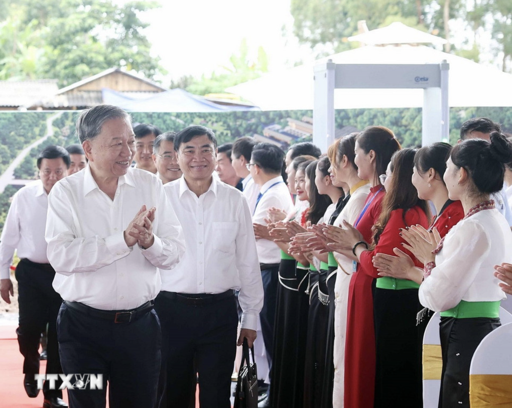 Tổng Bí Thư Tô Lâm dự Lễ khởi công Trường liên cấp xã Si Pa Phìn ở Điện Biên - 1 Tổng Bí Thư Tô Lâm dự Lễ khởi công Trường liên cấp xã Si Pa Phìn ở Điện Biên - 1