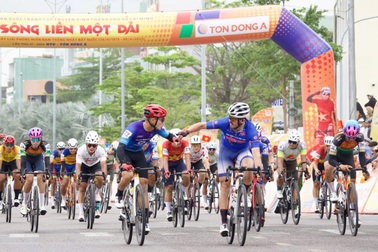 Nick Kergozou lần thứ 7 thắng chặng ở cuộc đua xe đạp toàn quốc 2025