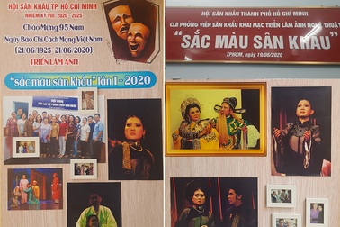 Nhiều nghệ sĩ xúc động nhìn lại ký ức qua triển lãm sân khấu