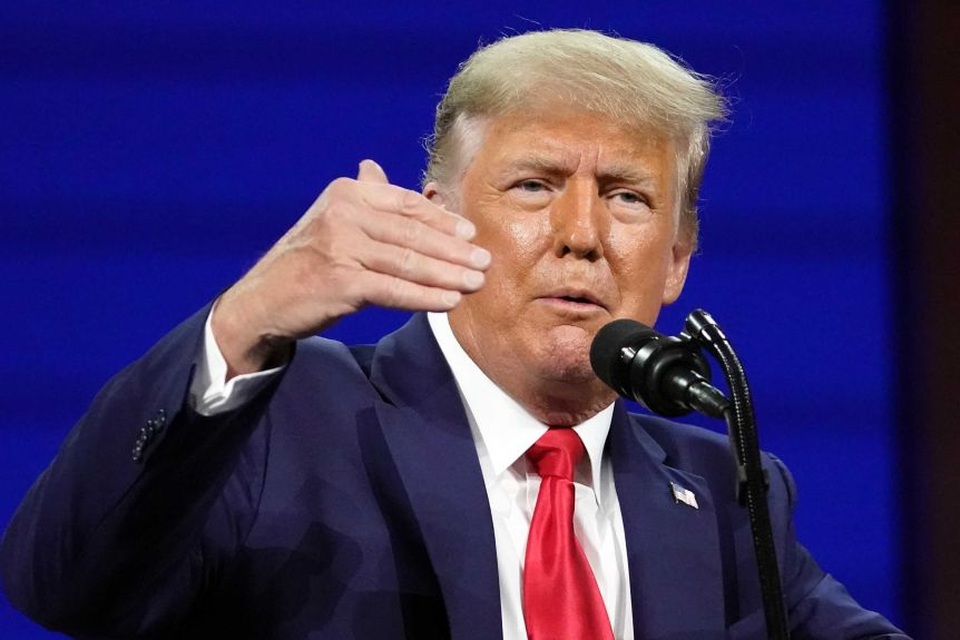 Ông Trump lần đầu tái xuất hậu Nhà Trắng, tuyên bố sẽ chiến thắng - 2 Ông Trump lần đầu tái xuất hậu Nhà Trắng, tuyên bố sẽ chiến thắng - 2