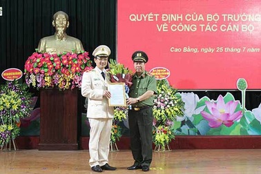 Thiếu tướng Nguyễn Ngọc Toàn giữ chức Giám đốc Công an Cao Bằng