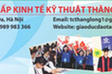 Trường Trung cấp Kinh tế - Kỹ thuật xét tuyển sinh năm 2014