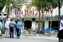 Hà Nội: Nổ lớn ở quán bia Hải xồm