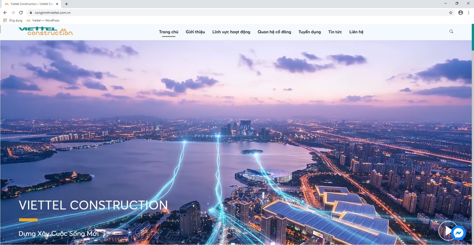 Tổng Công trình Viettel nâng cấp website mới, hiện đại và tối ưu - 1 Tổng Công trình Viettel nâng cấp website mới, hiện đại và tối ưu - 1