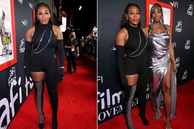 Serena Williams diện đồ lạ mắt, xuất hiện nổi bật trên thảm đỏ