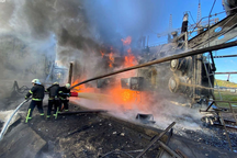 Ukraine cáo buộc Nga pháo kích nhà máy điện mặt trời