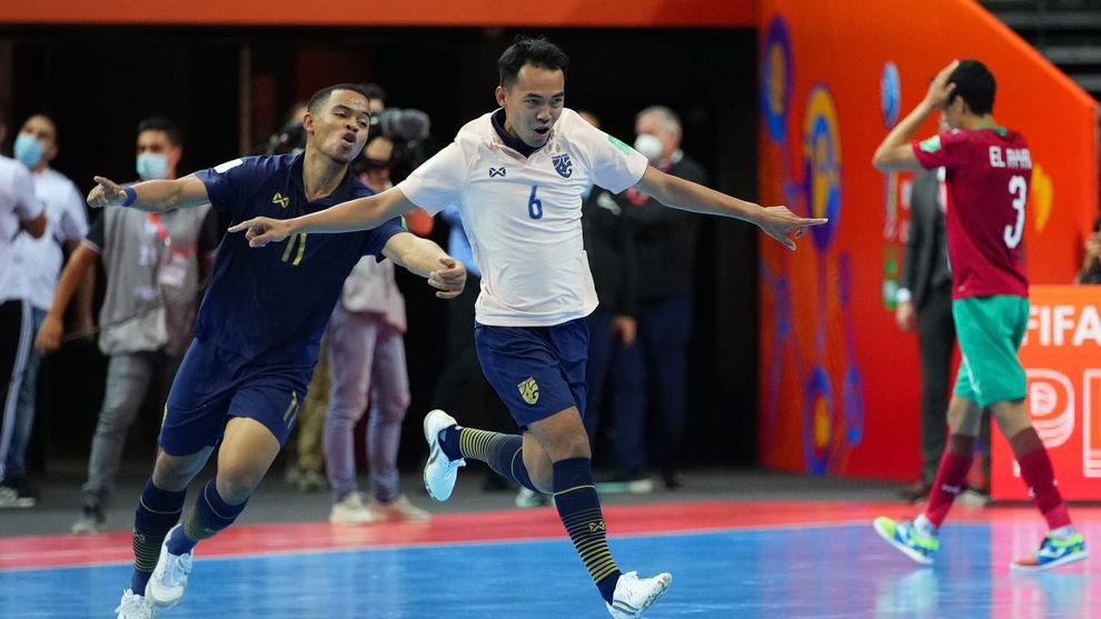 Futsal Thái Lan hòa kịch tính Morocco tại World Cup - 2 Futsal Thái Lan hòa kịch tính Morocco tại World Cup - 2