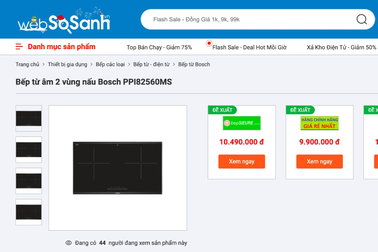 Loạt bếp từ khuyến mãi, giảm giá cận Tết 2023